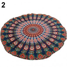 Girl12Queen Indian Mandala Round Roundie Beach Throw Tapestry Hippy Boho Gypsy Beach Towel   